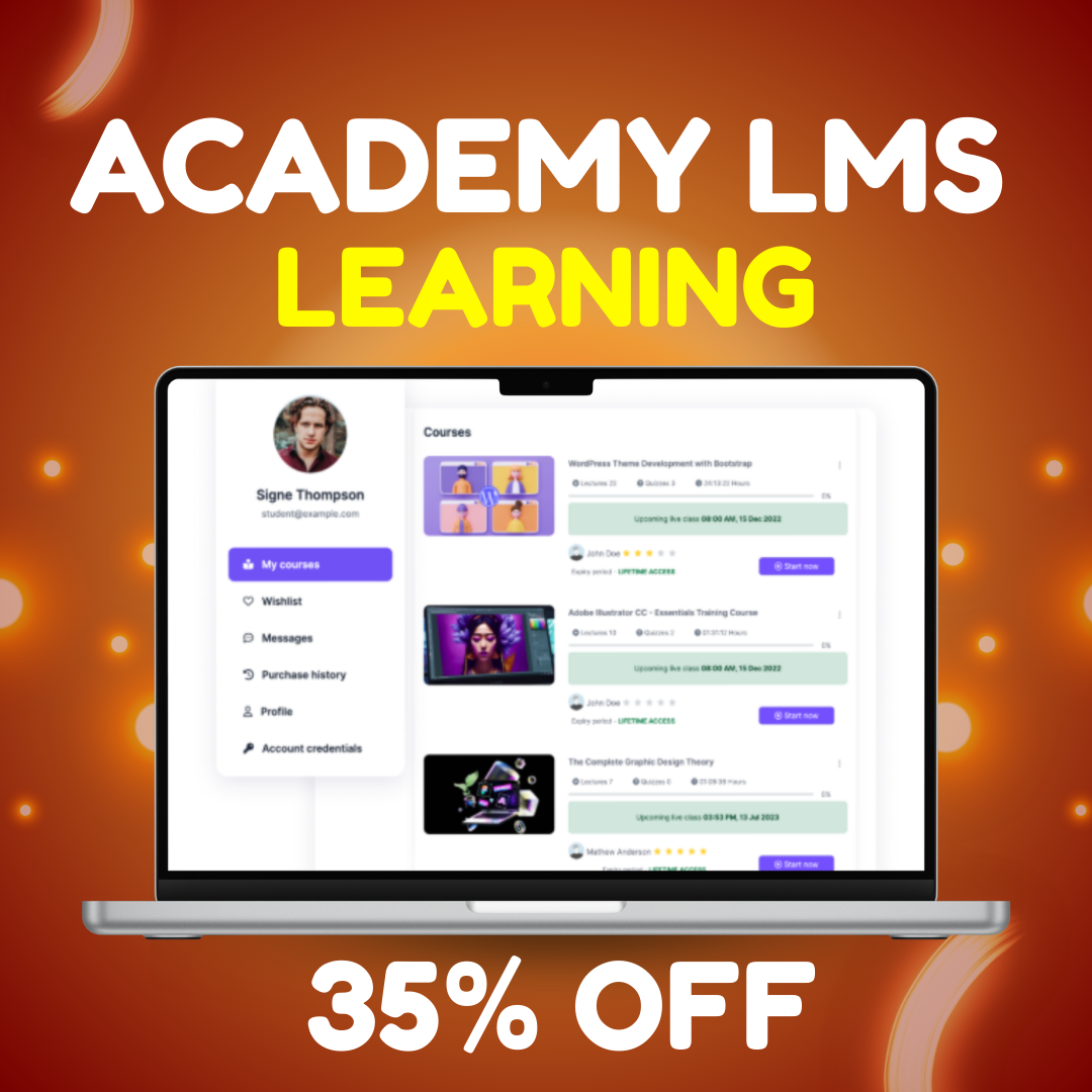 Academy LMS – Learning Management System Setup