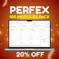 Perfex CRM 100 Modules Pack – Ultimate Business Automation Bundle